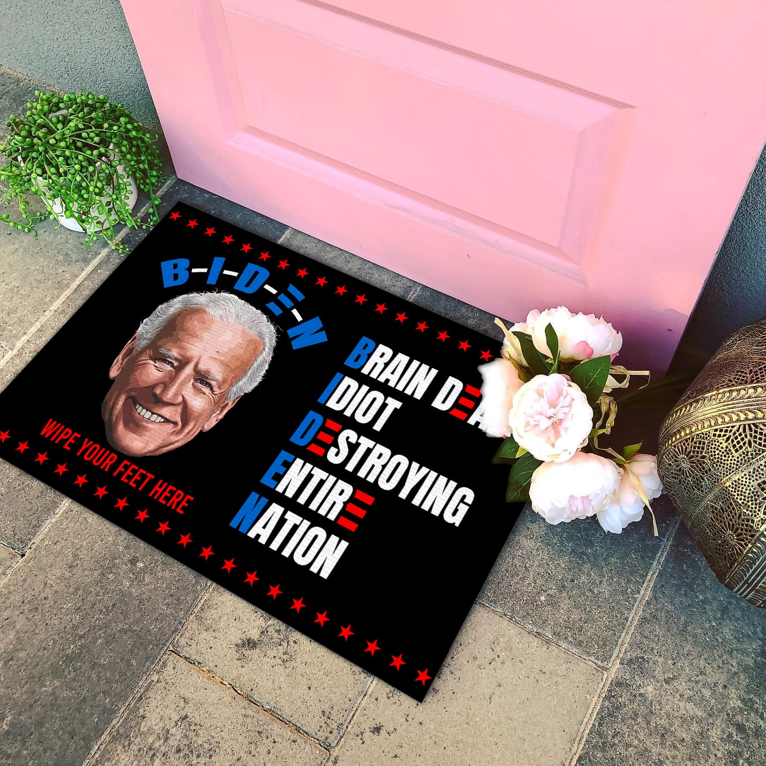 1NH. Biden Brain Dead Doormat mockup 4