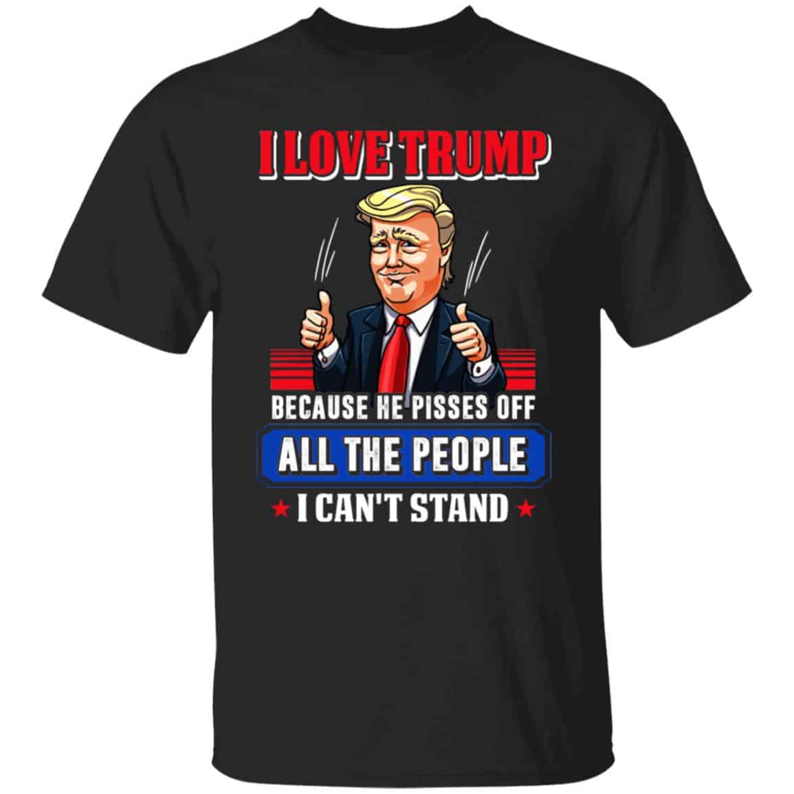 trump, Black, Unisex T-Shirt