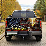 One Nation Under God Truck Tailgate Decal Sticker Wrap - Christian Jesus Vinyl Decal Bumper Sticker For Car