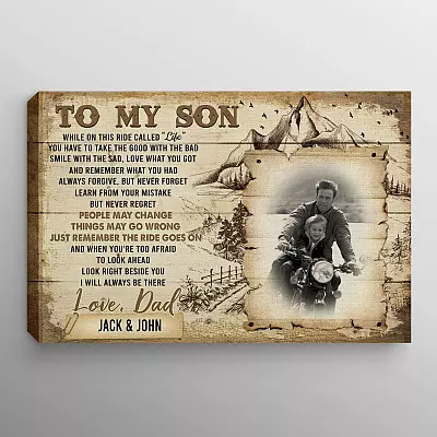 0.75'' Framed Canvas