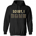 sorry, Black, Hoodie