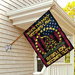 3VT. When Tyranny Becomes Law Flag House Flag Mockup 2