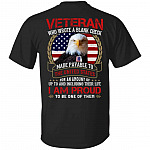 Wrote A Blank Check back tee, Black, Unisex T-Shirt