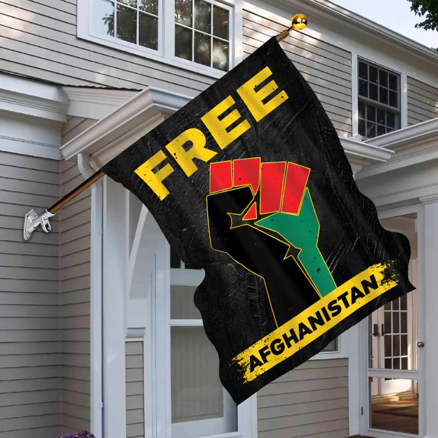 30x40 House Flag Mockup 6