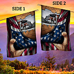 30x40 House Flag Mockup 2 Side