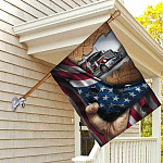 30x40 House Flag Mockup 2