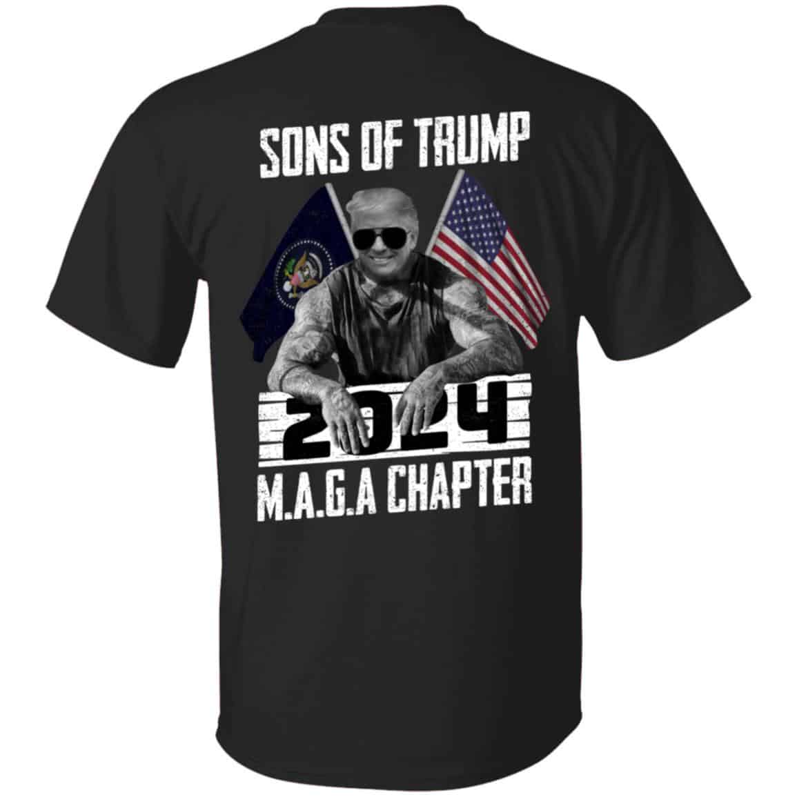 Sons Of Trump 2024 MAGmp Shirt, Black, Unisex T-Shirt Sons Of Trump 2024 MAGmp Shirt, Black, Unisex T-Shirt