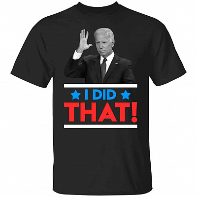 i did that, Black, Unisex T-Shirt