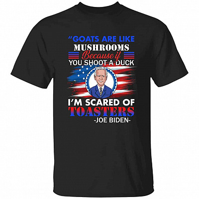 Anti Biden Shirt - Goats Tshirt, Black, Unisex T-Shirt