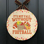 5MH. Fall Football Sign (6) Door Sign Mockup 1