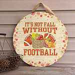 5MH. Fall Football Sign (6) Door Sign Mockup 4