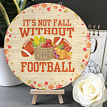 5MH. Fall Football Sign (6) Door Sign Mockup 5
