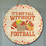 5MH. Fall Football Sign (6) Door Sign Mockup 9