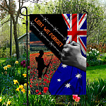 4KT. Lest We Forget Australia 30x40 Garden Flag Mockup 5