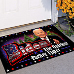 6NH. Uu tien. Biden The Quicker (7) Doormat mockup 11