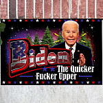 6NH. Uu tien. Biden The Quicker (7) Doormat mockup 12