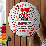 2O. Ignore The Grass-Sample Design Door Sign Mockup 13