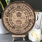 11 HG. Local Witches Door Sign Mockup 5