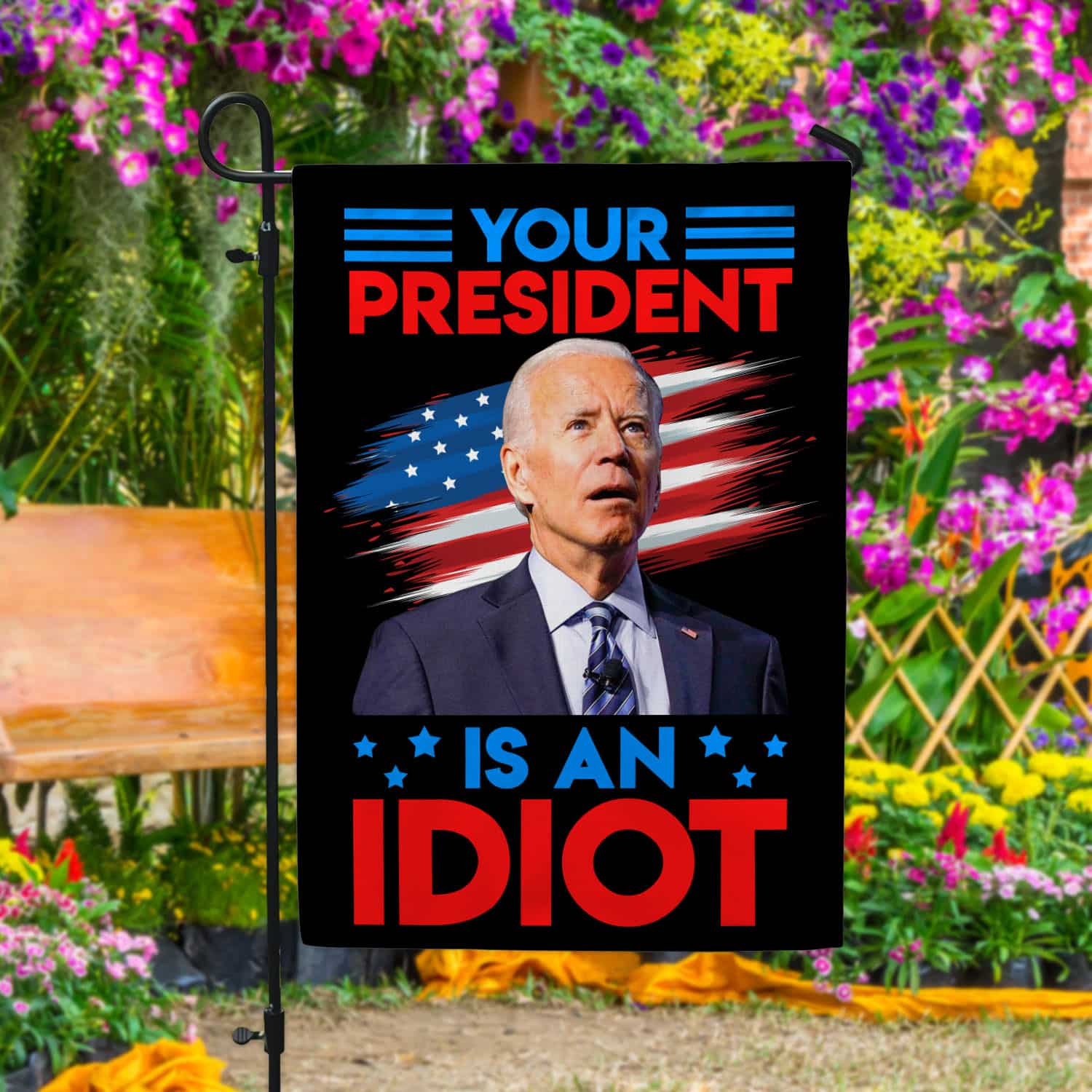 30x40 Garden Flag Mockup 4