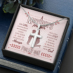 A Mother's Prayer Oh Lord Watch Over My Amazing Child Love Guide And Protect Him Artisan Crafted Cross Necklace