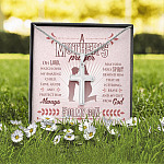 A Mother's Prayer Oh Lord Watch Over My Amazing Child Love Guide And Protect Him Artisan Crafted Cross Necklace