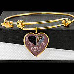 The Night Sky Couple Story Of Us Personalized Photo Heart Pendant Necklace - Custom Names Anniversary Star Map Heart Necklace