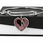 The Night Sky Couple Story Of Us Personalized Photo Heart Pendant Necklace - Custom Names Anniversary Star Map Heart Necklace