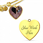 The Night Sky Couple Story Of Us Personalized Photo Heart Pendant Necklace - Custom Names Anniversary Star Map Heart Necklace