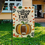 15 HG. Football and Fall-30x40 Garden Flag Mockup 3