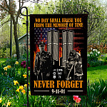 1NH. No Day Shall Garden Flag Mockup 5