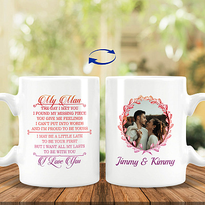 15 oz. White Mug
