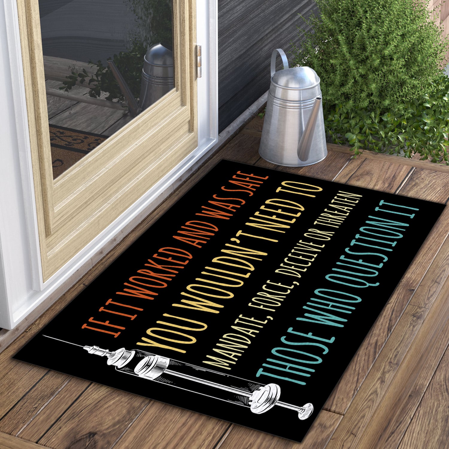 2LV. If It Worked (DOORMAT) Doormat mockup 3
