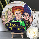 1BN. I Smell Children Sign (6) Door Sign Mockup 5