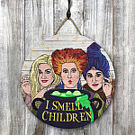 1BN. I Smell Children Sign (6) Door Sign Mockup 8