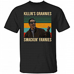 Killin' Grannies Smakin' Fanne T-Shirt, Black, Unisex T-Shirt