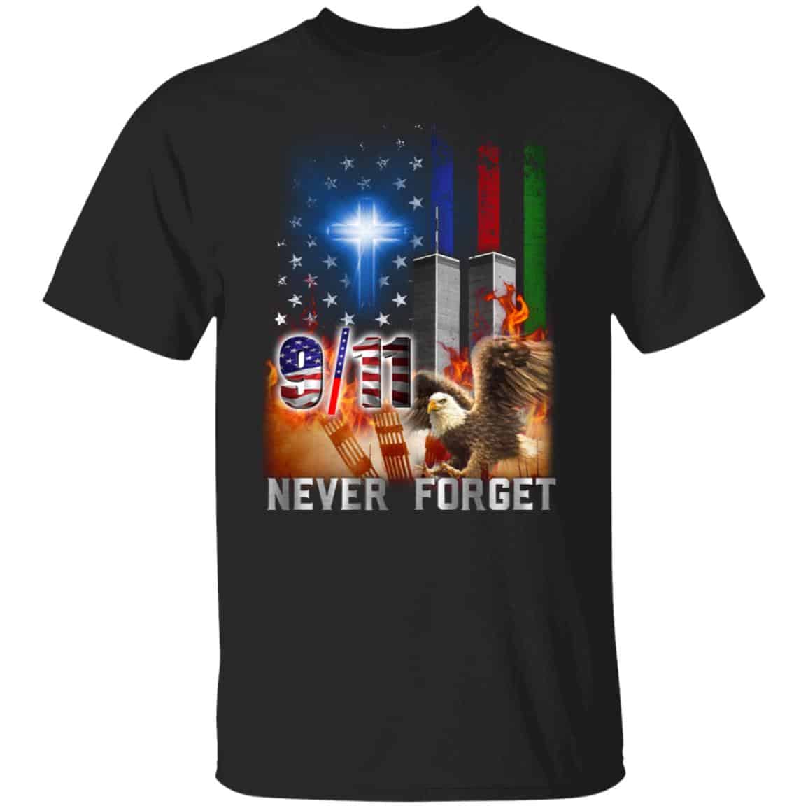 never, Black, Unisex T-Shirt