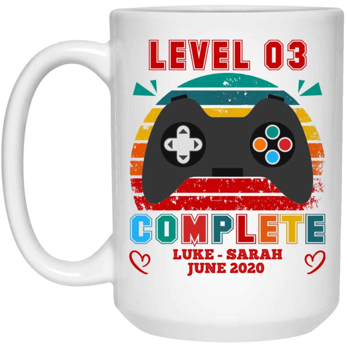 Personalized, White, 15 oz. White Mug Personalized, White, 15 oz. White Mug