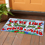 6MH. Into Xmas Mat (Sample Design) Doormat mockup 1