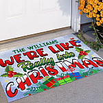 6MH. Into Xmas Mat (Sample Design) Doormat mockup 11