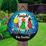 10VT. Tonight We Fly Sanderson (Sample Design) Door Sign Mockup 2