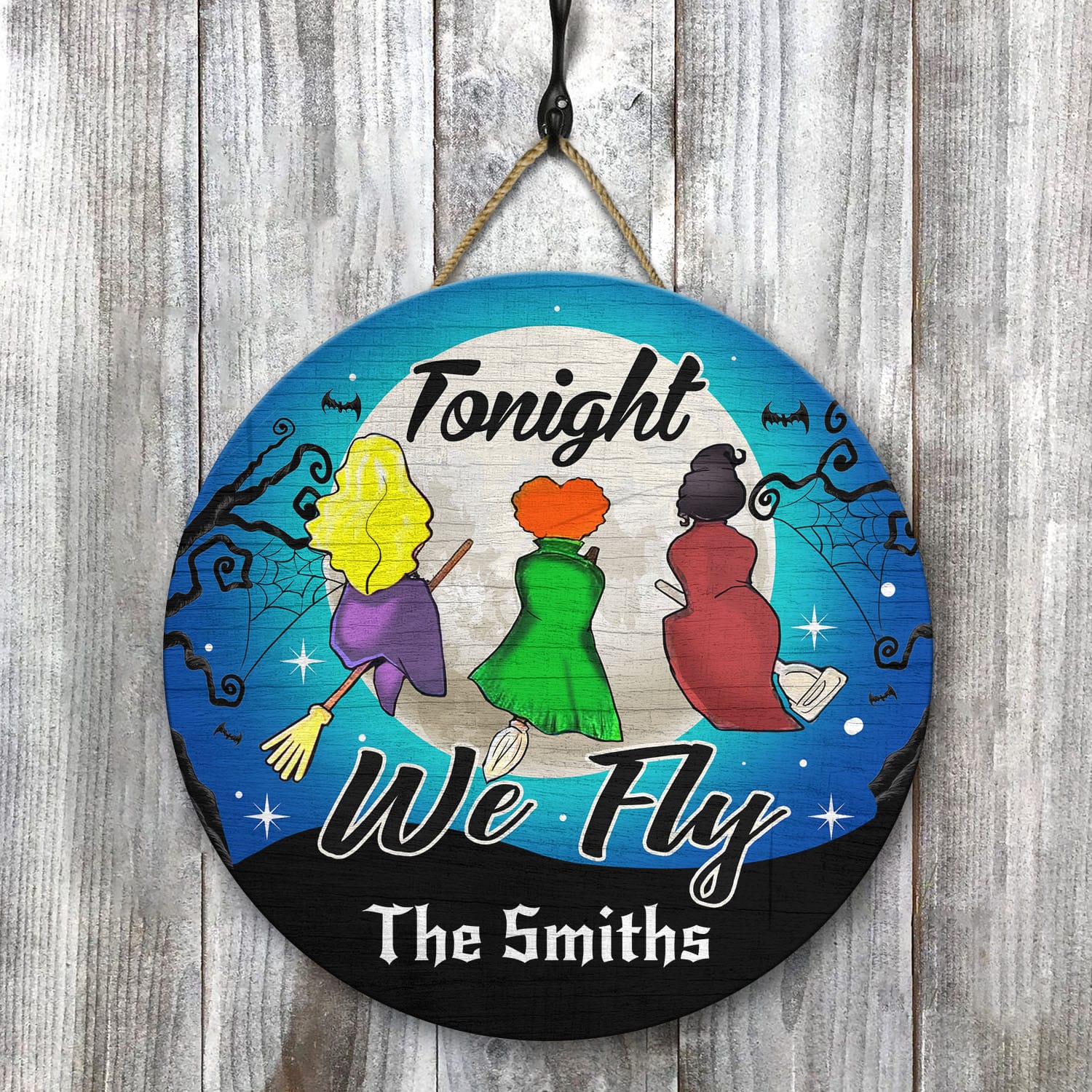 10VT. Tonight We Fly Sanderson (Sample Design) Door Sign Mockup 8