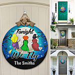 10VT. Tonight We Fly Sanderson (Sample Design) Door Sign Mockup 12