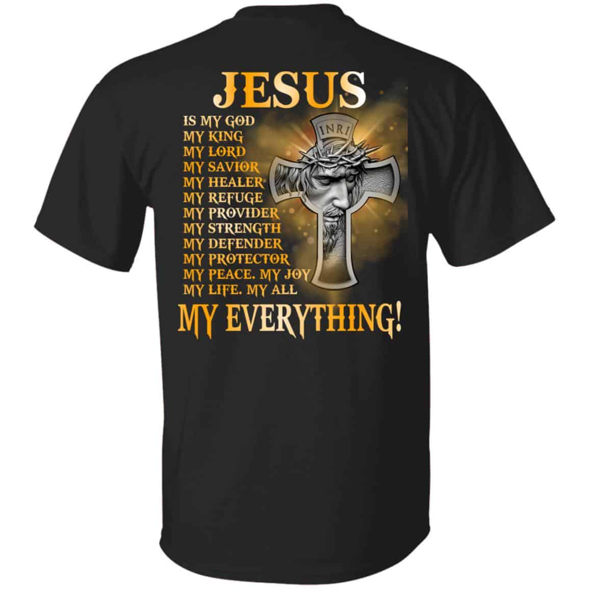 jesus, Black, Unisex T-Shirt