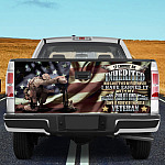 10VT. Veteran It Cannot Be Inherited Tailgate Wrap Mockup 10