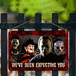 4LV. Weve Been Expecting Metal Sign (2) Metal Sign Mockup 3
