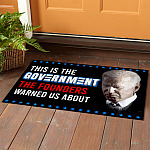 4LV. This is The Government 3 Doormat mockup 1