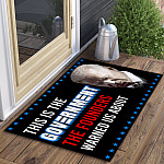 4LV. This is The Government 3 Doormat mockup 3