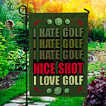 18H. I Hate Golf_30x40 Garden Flag Mockup 1