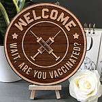 9NH. Are You Vaccinated doorsign(5) Door Sign Mockup 5