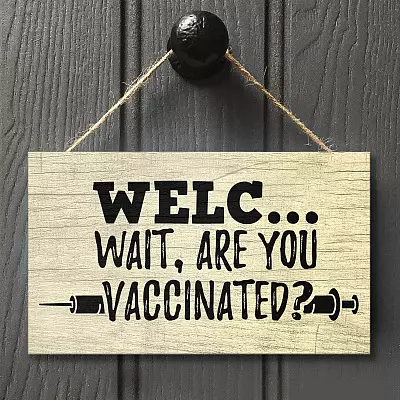 Wooden Door Sign